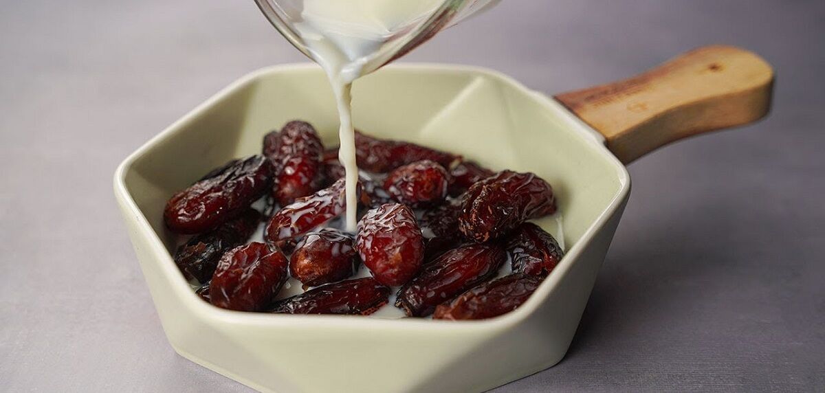 رژیم شیر و خرما