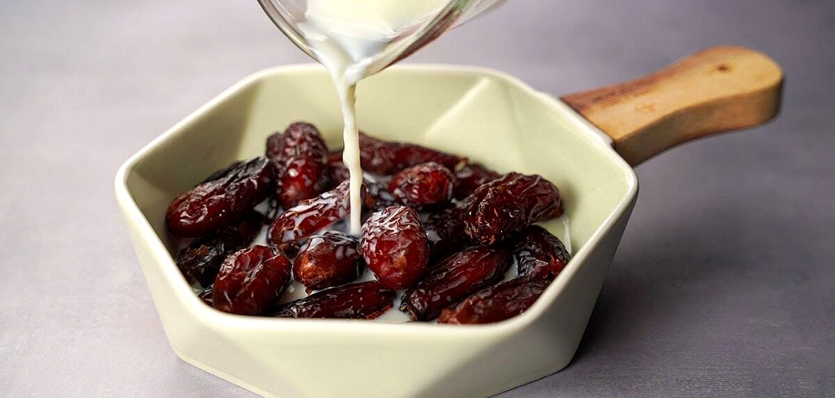 رژیم شیر و خرما