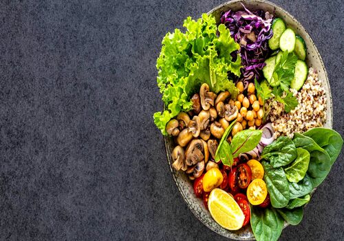 نحوه تهیه ۶ نوع سالاد ارگانیک برای گیاهخواران