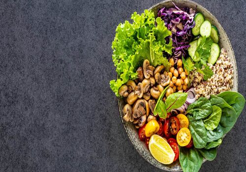 نحوه تهیه ۶ نوع سالاد ارگانیک برای گیاهخواران