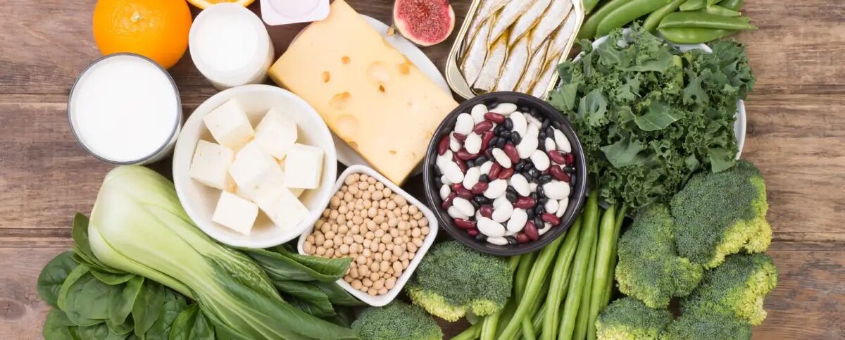منابع غذایی گیاهی کلسیم
