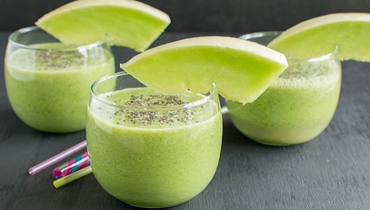 ترکیب جدید می خوای؟ اسموتی طالبی و چای سبز رو امتحان کن + طرز تهیه 