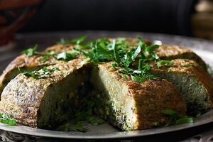 کوکو سبزی رو بدون تخم مرغ چطور درست کنیم؟ + نحوه تهیه