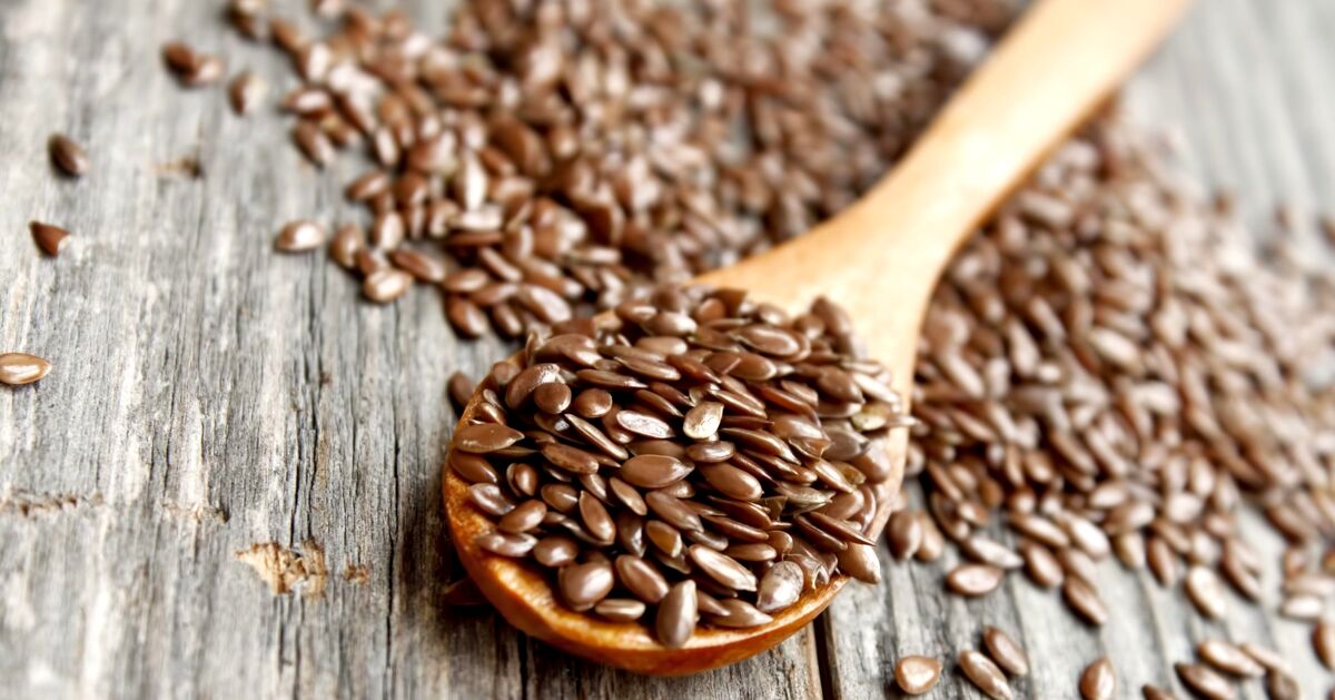 تخم کتان برای یبوست